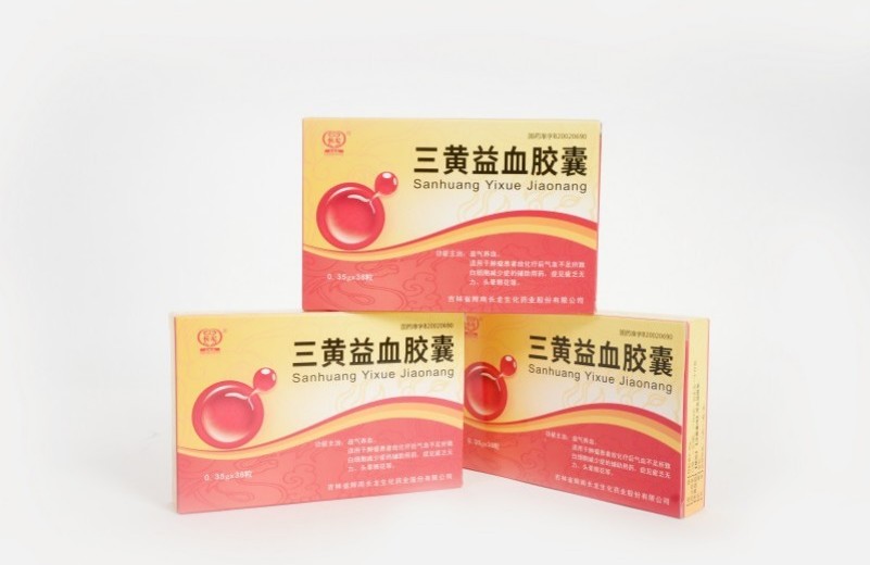 三黄益血胶囊